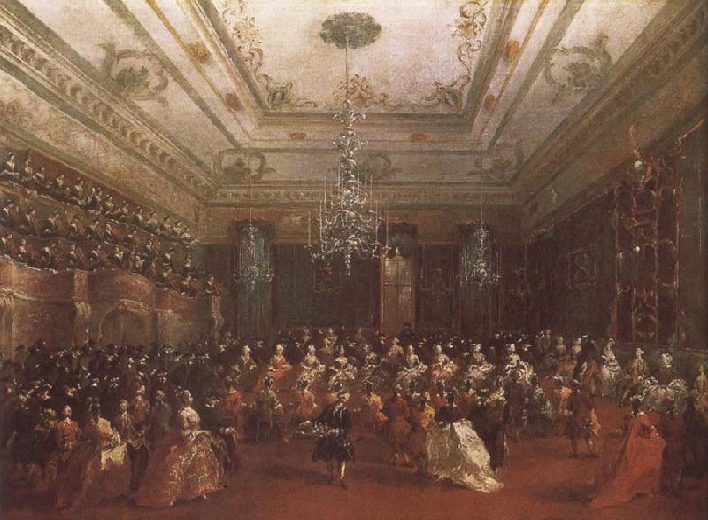 Francesco Guardi Ladies-Concert at the Philharmonic Hall oil painting picture